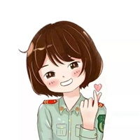 卡通军人帅气头像情侣头像