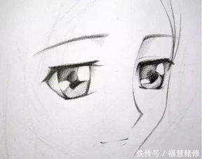 素描教学简单的卡通动漫mm手绘教程