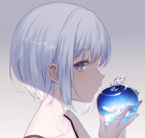 插画头像闺蜜头像,动漫姐妹头像