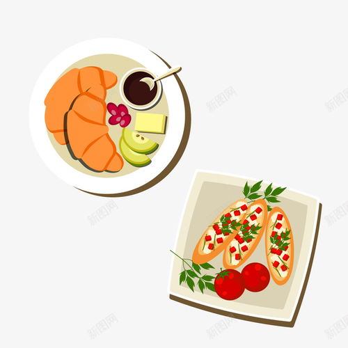 卡通美食美味菜品矢量图美味菜品美食蔬果蔬菜蔬菜沙拉西餐餐饮元素免抠png设计图片免费下载页面网页平面电商创意素材手绘食材素材
