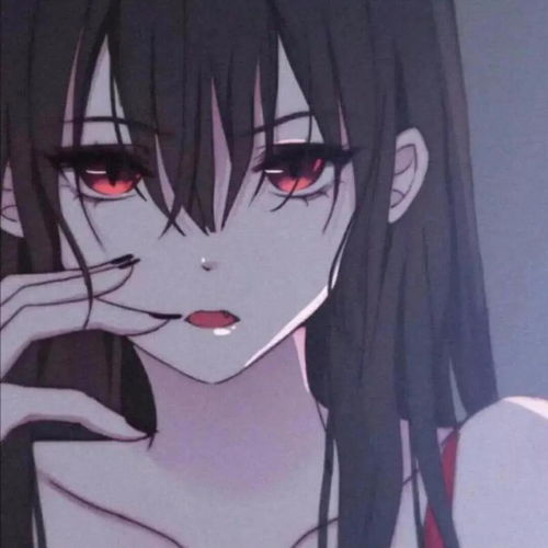 酷酷的高冷气质女头看一眼就会喜欢上的情话