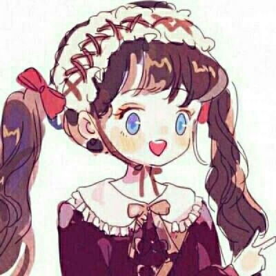 小女孩卡通头像超萌高清小女孩卡通微信头像