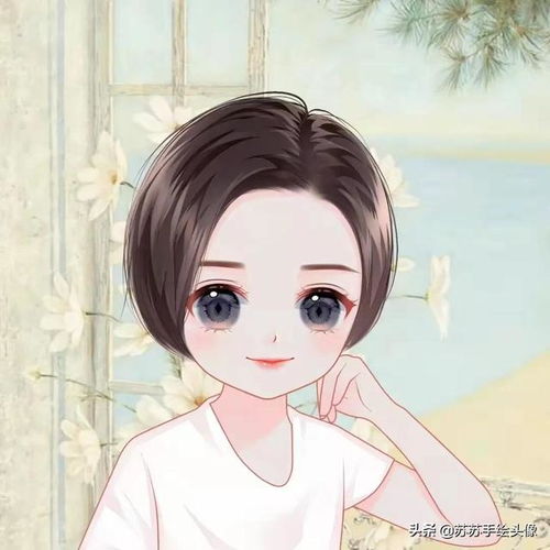 换个头像吧,聪明可爱的卡通女生头像,满满的少女感