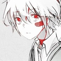 求少女动漫立绘图片要求白色短发红色眼睛平胸像男生,急