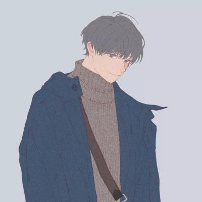 卡通头像男生酷冷血二次元