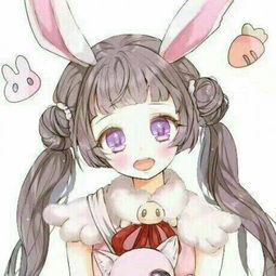 爱笑的女孩子运气都不会太差唯美卡通女生头像