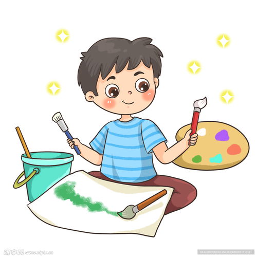 卡通画画设计图卡通设计