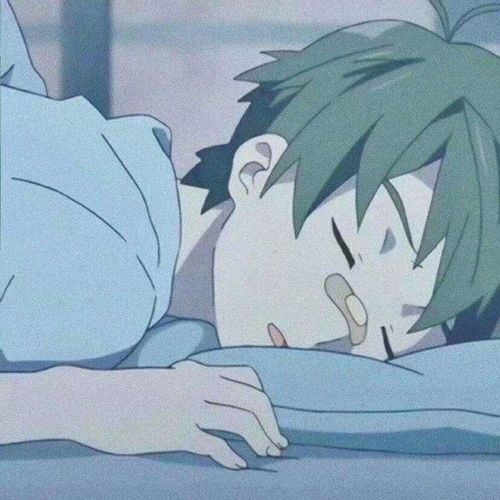 动漫男头有人相爱,有人看海,有人听到开学一口气没喘上来