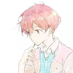 动漫男生头像牵手却要好多年