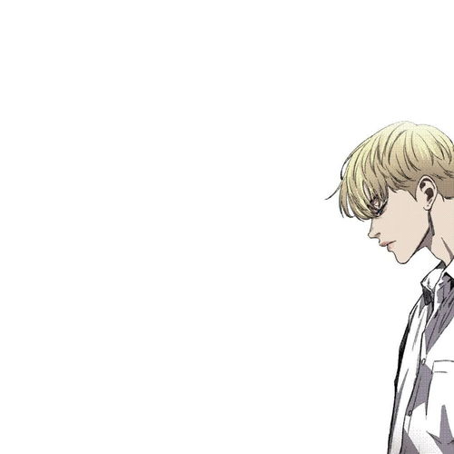 2022精选男头丨简约风留白动漫男生头像