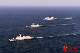 海军第二十九三十批护航编队在亚丁湾西部海域举行分航仪式