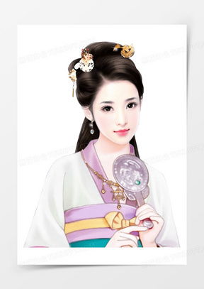 古风少女动漫人物画唯美可爱