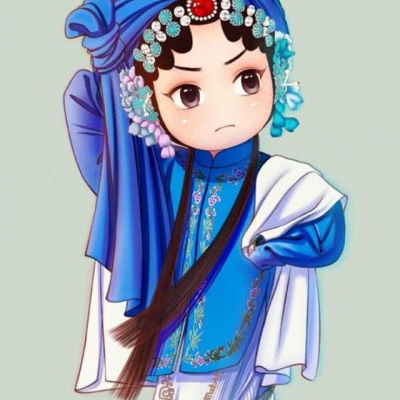 京剧头像女动漫国粹京剧旦角卡通人物头像图片