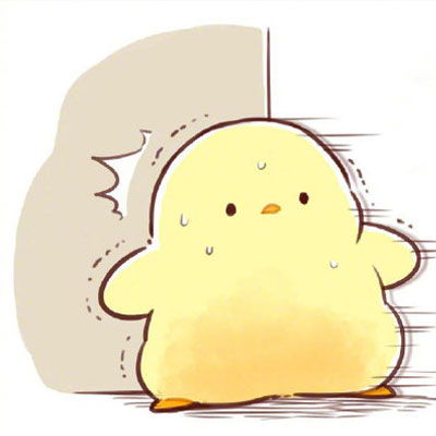 小黄鸡头像呆萌卡通小黄鸡系列头像