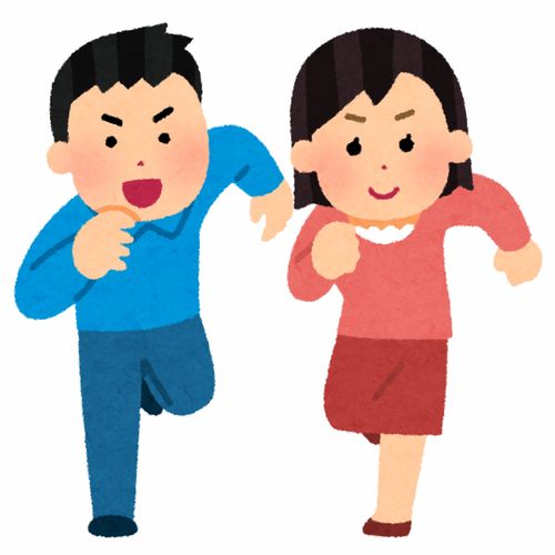 跑步的人赛跑马拉松运动会卡通插画免扣素材手绘png3插画运动比赛健身