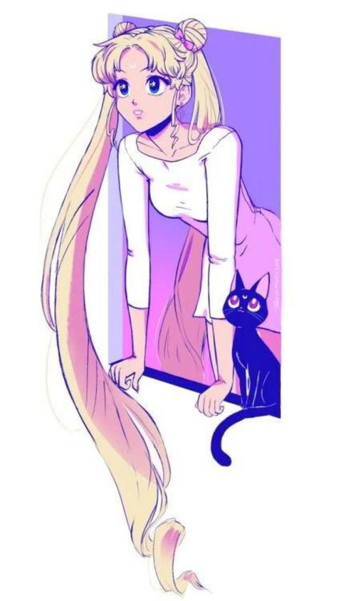 美少女战士动漫丨高清壁纸,颜值美炸,每一张都让人心动不已