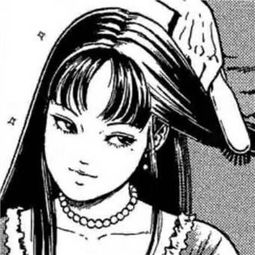 黑白素描头像女生个性漫画头像没有你陪我也得回家啊