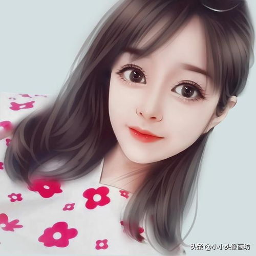 你的头像该换了,十一月大眼睛真人女生卡通头像,好运连连