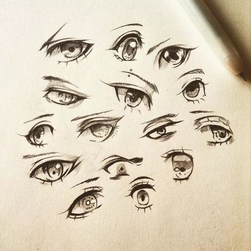哇哦一波素描动漫美女强势来袭,这个画风给满分