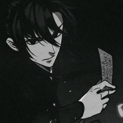 黑白丧男生漫画头像失眠曲征集