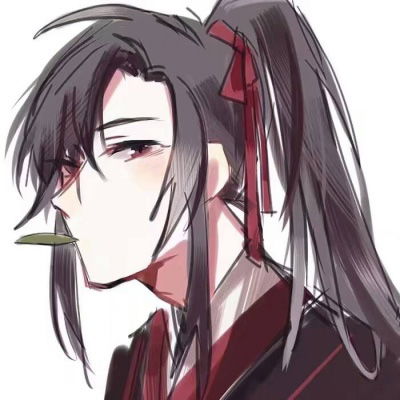 魏无羡头像高清邪魅魔道祖师魏无羡无水印图片
