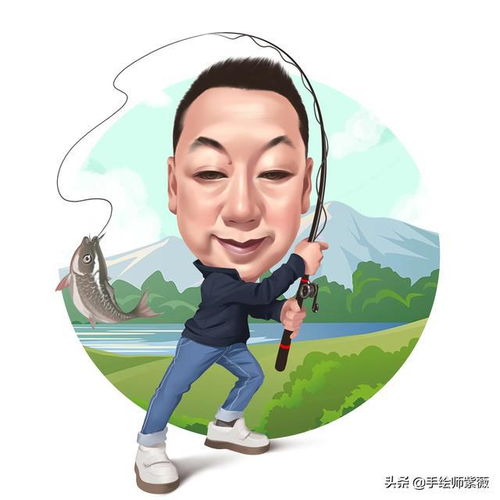 换一换你的微信头像吧,男士手绘职业漫画头像各行各业头像