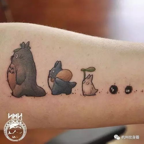 纹身卡通头像宫崎骏