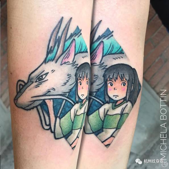 tattoo纹身素材宫崎骏动画系列