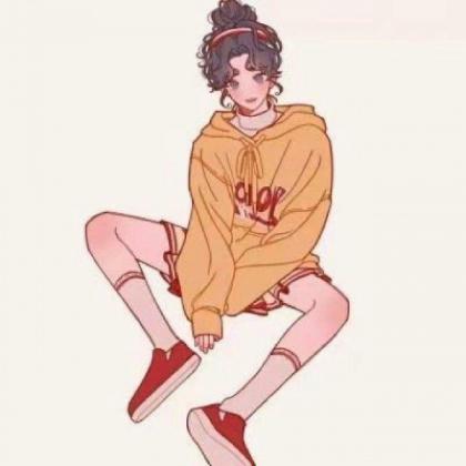 闺蜜头像卡通可爱,阻挡不住的摇曳青春
