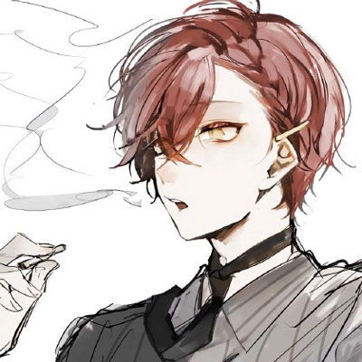 丧系头像男黑暗丧动漫头像男图片