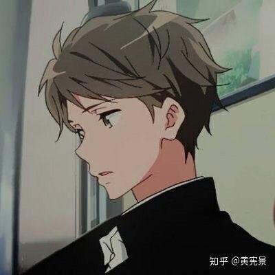 男生卡通头像背影酷帅帅哥