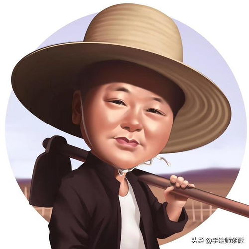 换一换你的微信头像吧,男士手绘职业漫画头像各行各业头像