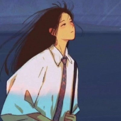 唯美手绘动漫闺蜜头像