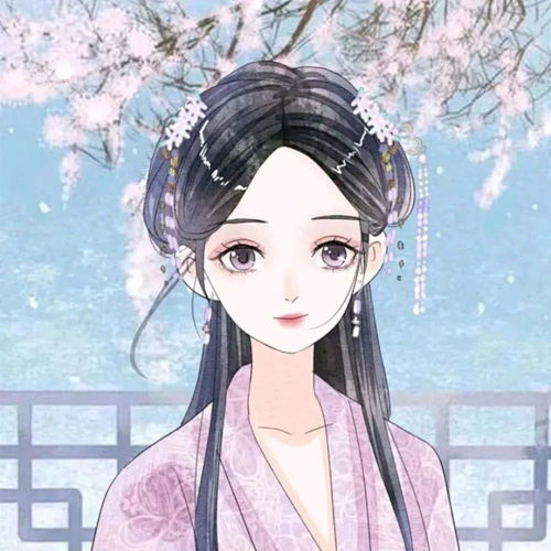 仙气古风女生头像蝴蝶很美,终究蝴蝶飞不过沧海