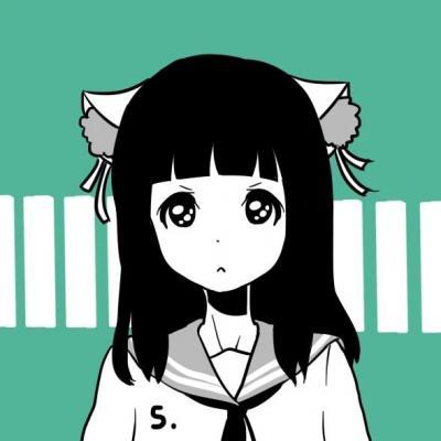 二次元cp情侣头像卡通呆萌一对甜甜可爱点