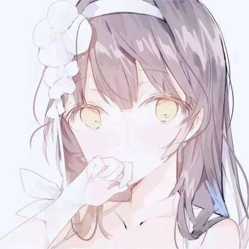 简单好看动漫女生头像