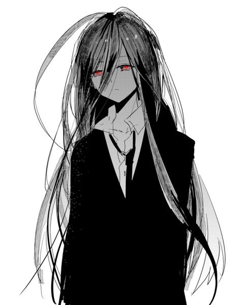 下面这个红色长头发红色眼睛的动漫男生是谁,求出处