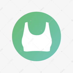 卡通绿色的女士内衣图标素材图片免费下载千库网