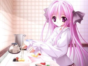 有没有粉色头发粉色眼睛的美少女