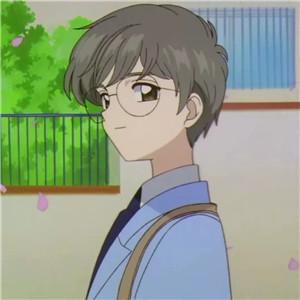 呆萌白目动漫男生头像可爱招人疼