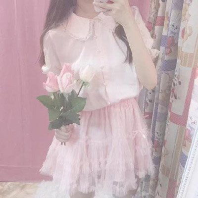 粉系女生头像