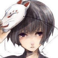 戴口罩女生卡通头像女头