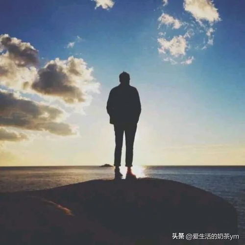 50岁男人背影头像杰伦