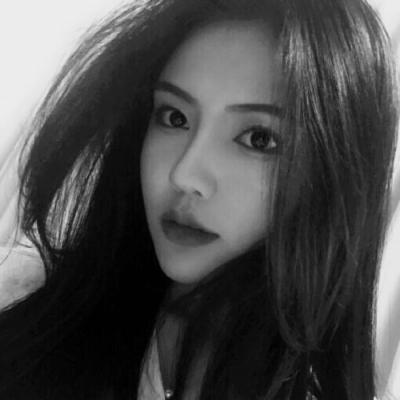 霸气女生黑白头像,做个不一样的酷比女人