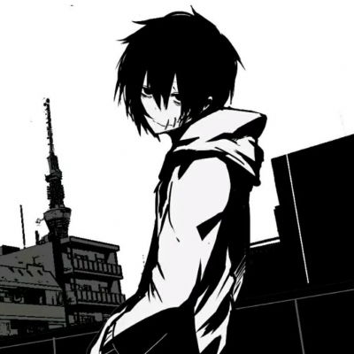 二次元黑白丧系动漫男头我们早男生头像我要个性网