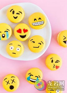 当emoji表情变成甜点,简直逗比的不忍直视