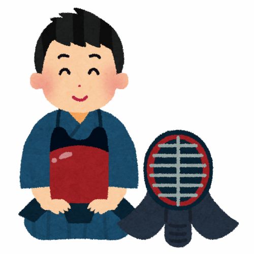 奥运会亚运会击剑武士道卡通插画免扣素材手绘png10插画运动比赛健身