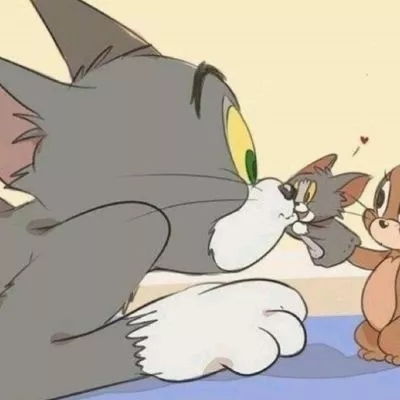 动漫情头猫和老鼠