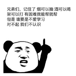 我爱学习系列搞笑表情包学习使我快乐
