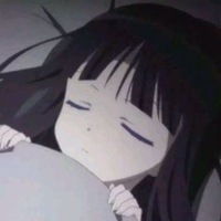 丧女孩动漫黑白头像微信头像图片大全